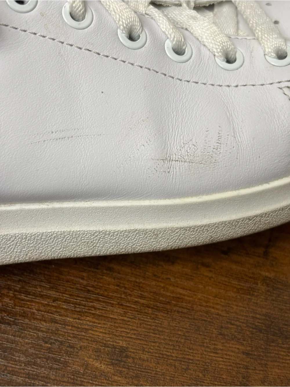 Tory Burch Howell White Leather Low-Top Court Sneakers, 8.5